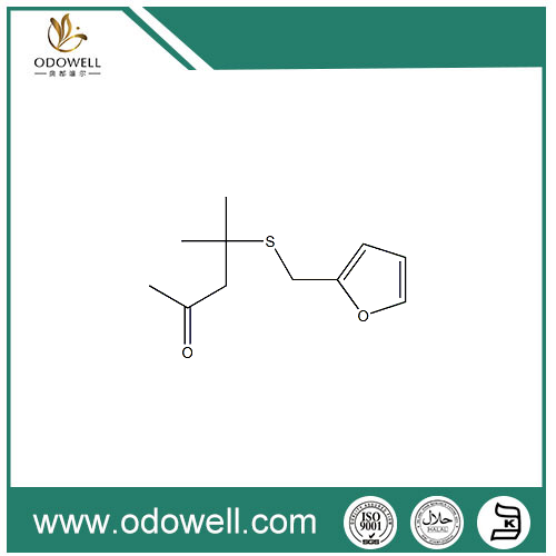 4 - ((2-furylmetyl) tio) -4-metylpentán-2-ón