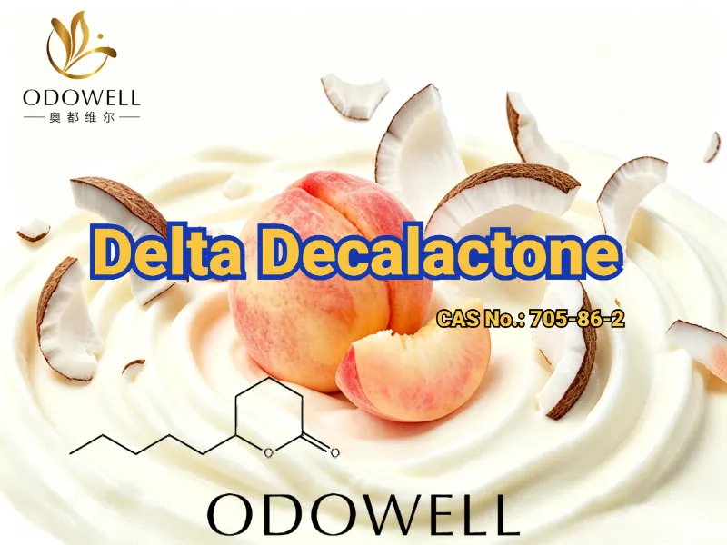 ​ODOWELL predstavuje Delta Decalactone: Krémový kokosovo-broskyňový laktón pre gurmánov a dizajn tropickej vône