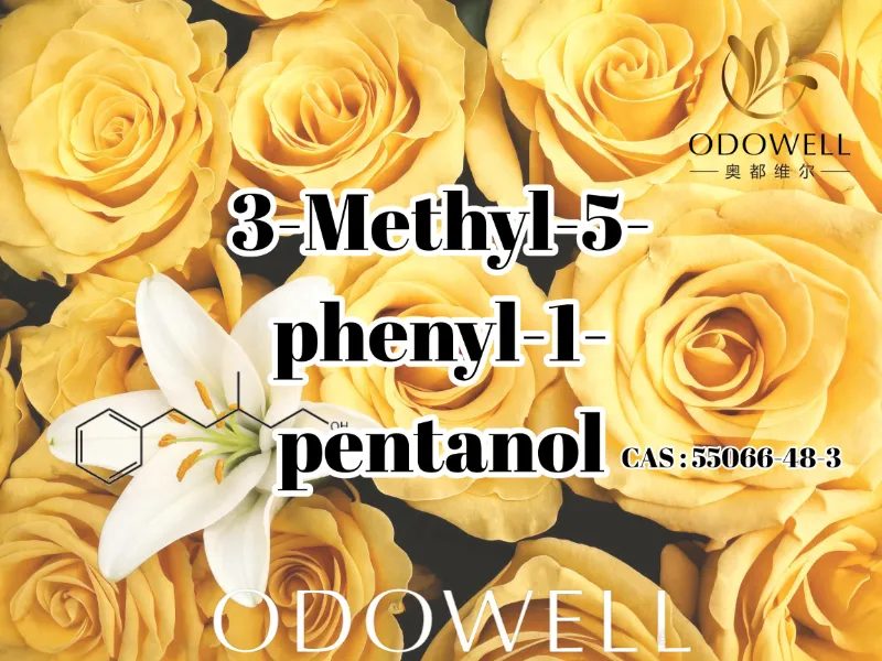 ODOWELL odporúča 3-metyl-5-fenyl-1-pentanol pre aplikácie sviežich kvetinových a ružových vôní