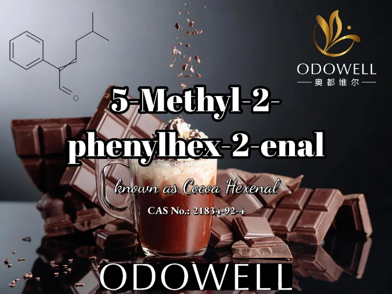 ​ODOWELL odporúča 5-metyl-2-fenylhex-2-enal pre aplikácie kakaa, čokolády a mocha