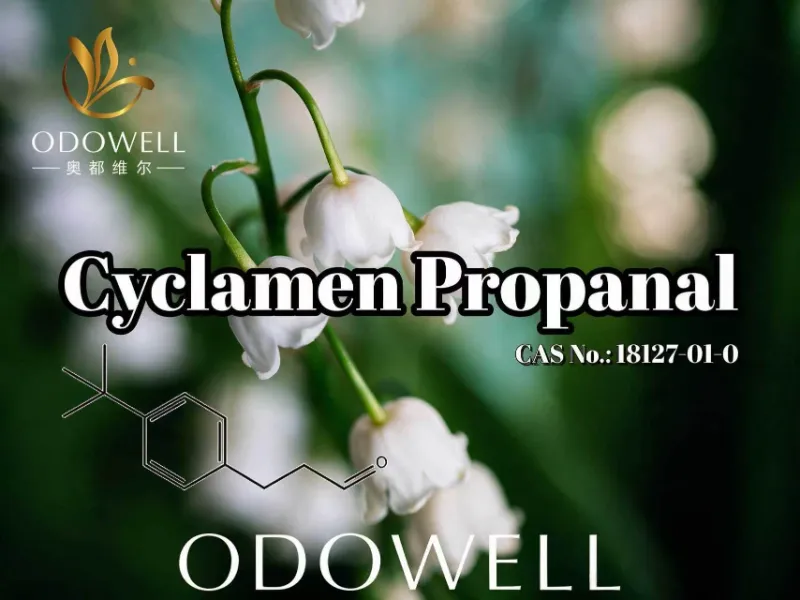 ​ODOWELL odporúča cyklaménový propanal pre aplikácie sviežej kvetinovej a muguetovej vône