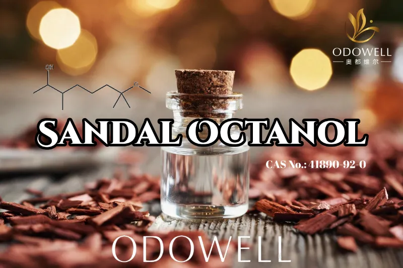 ​ODOWELL odporúča sandálový oktanol pre čisté santalové drevo a aplikácie s kvetinovo-drevitou vôňou