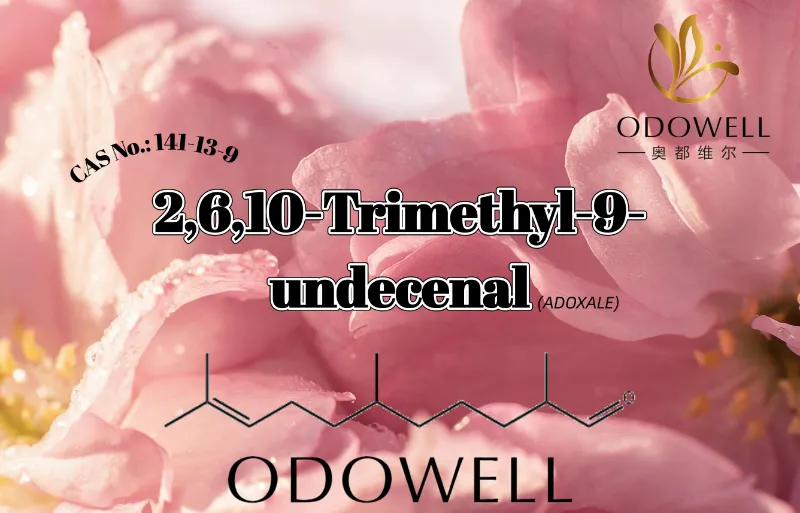 ​ODOWELL odporúča 2,6,10-trimetyl-9-undecenal pre aplikácie s čerstvými aldehydovými kvetinovými a vodnými vôňami