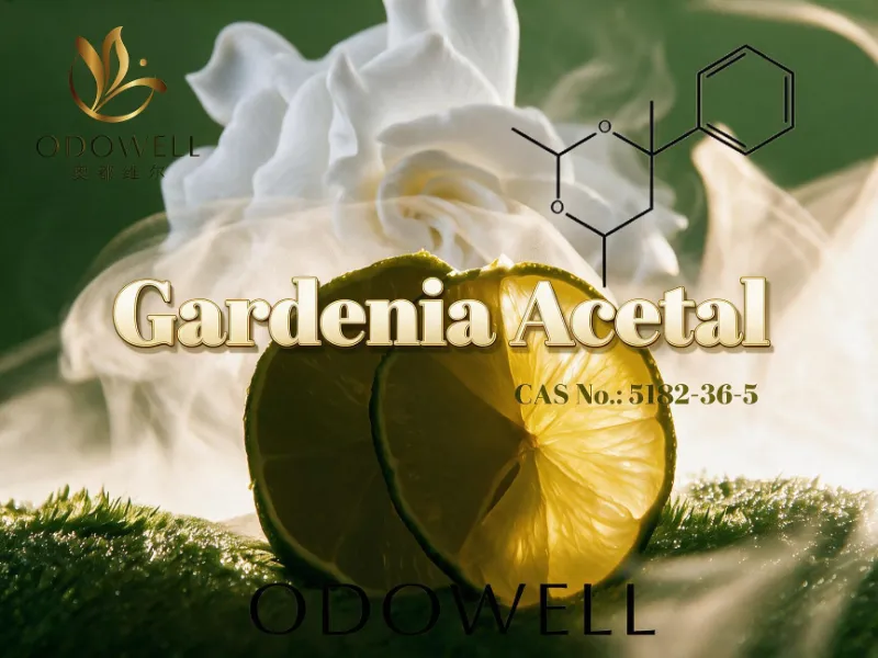 ​ODOWELL odporúča Gardenia Acetal pre aplikácie s čerstvou citrusovo-gardéniovou vôňou